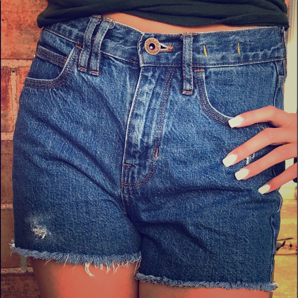 Mom jean shorts